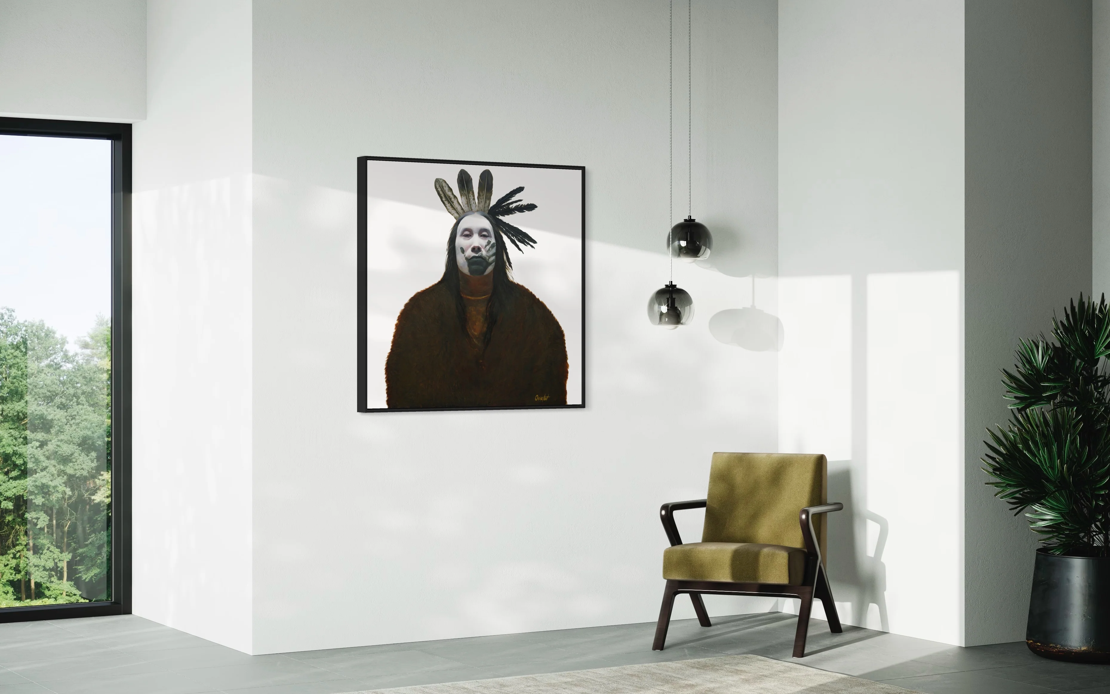 BLACK HAND | Luxe Collection Canvas Print - Image 9