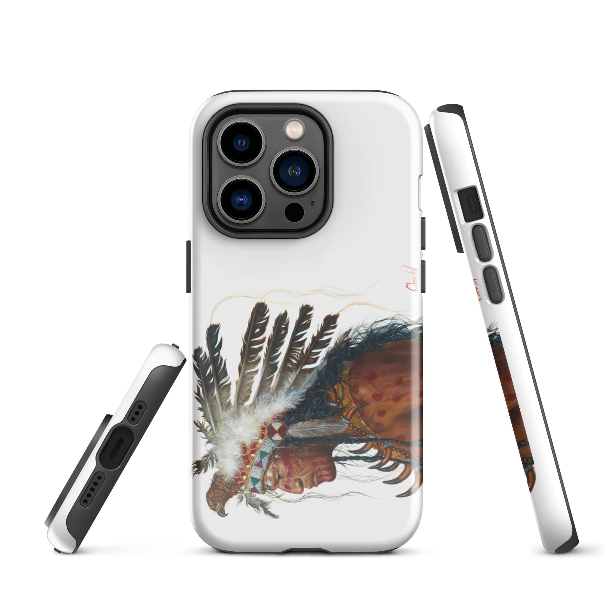 BRAVE BLOOD | Tough iPhone Case - Image 15
