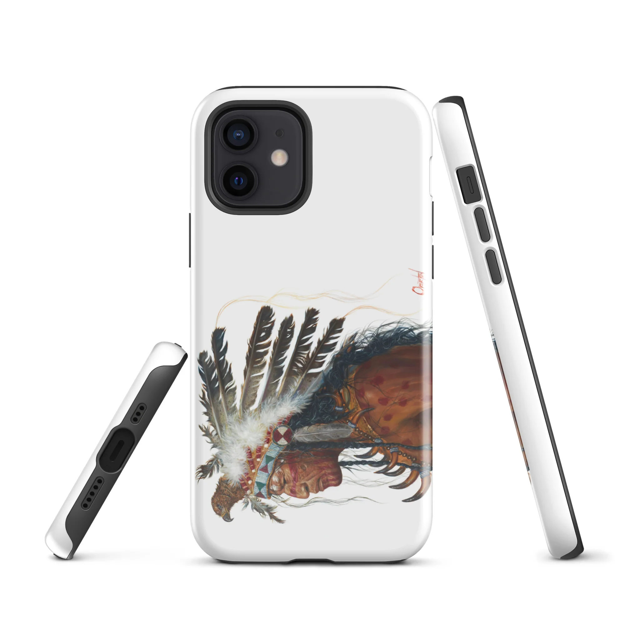 BRAVE BLOOD | Tough iPhone Case - Image 6