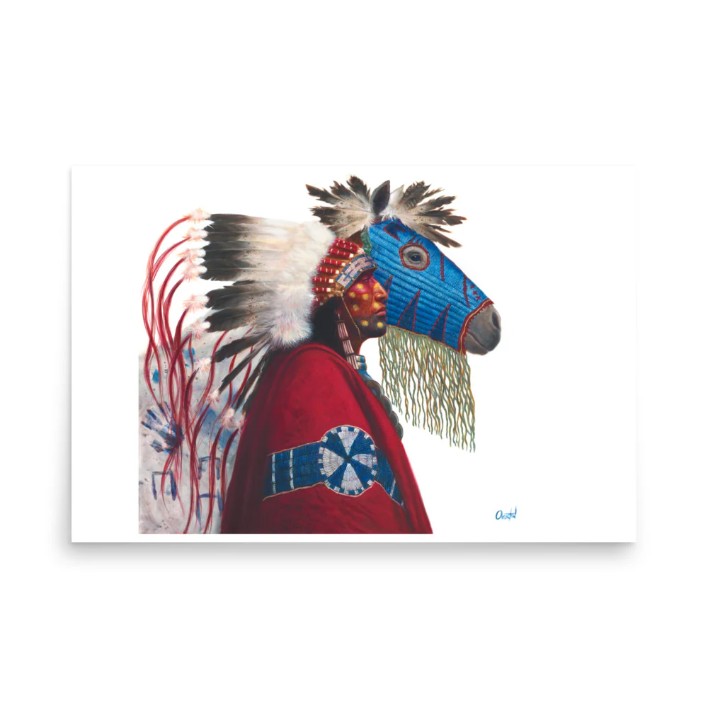 IRON HAIL AND LIGHTNING EYES | Fine Art Print - Image 3