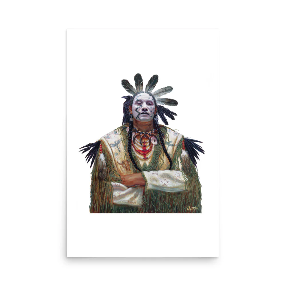 NIGHT CROW | Fine Art Print - Image 4