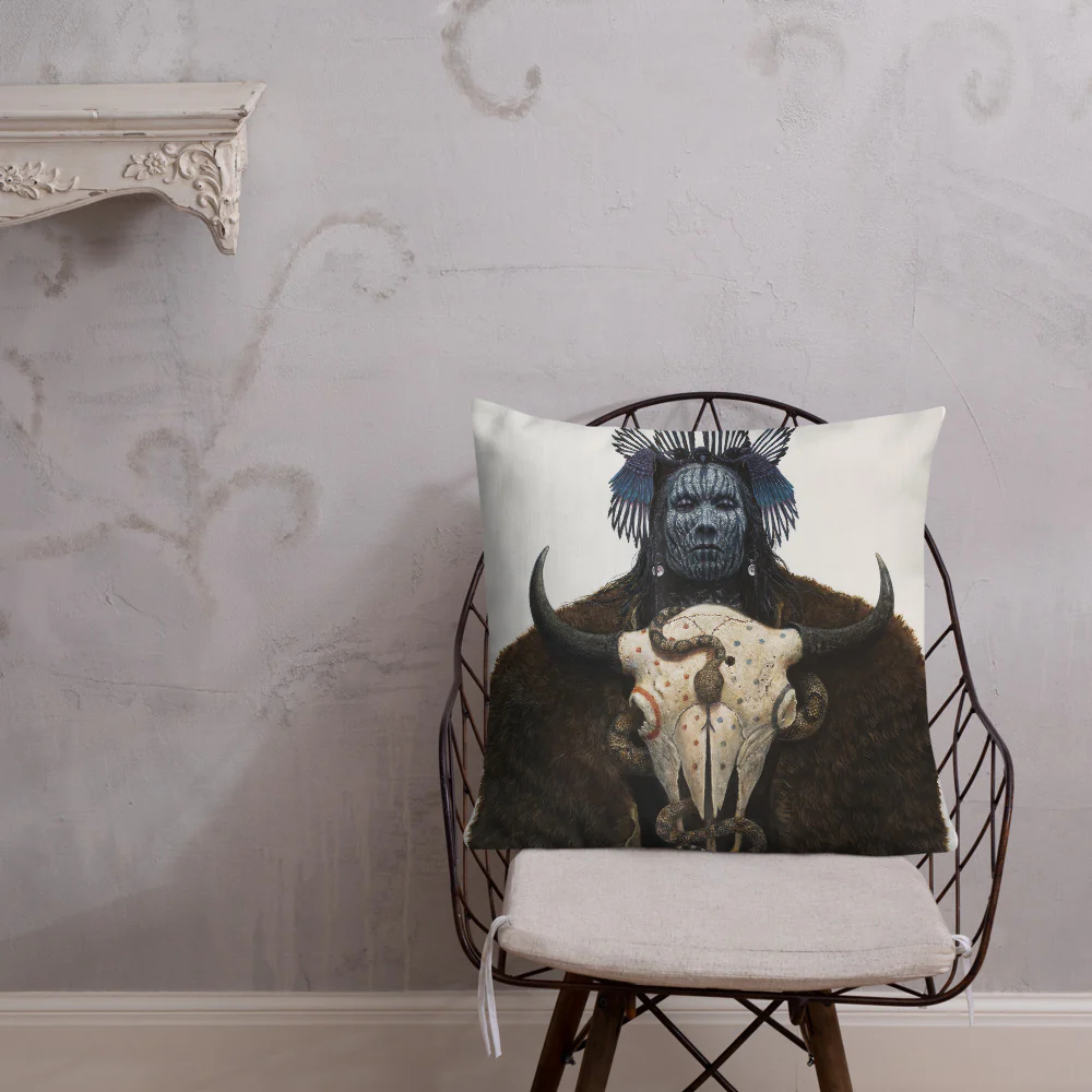 SOUL CATCHER | Premium Pillow - Image 5
