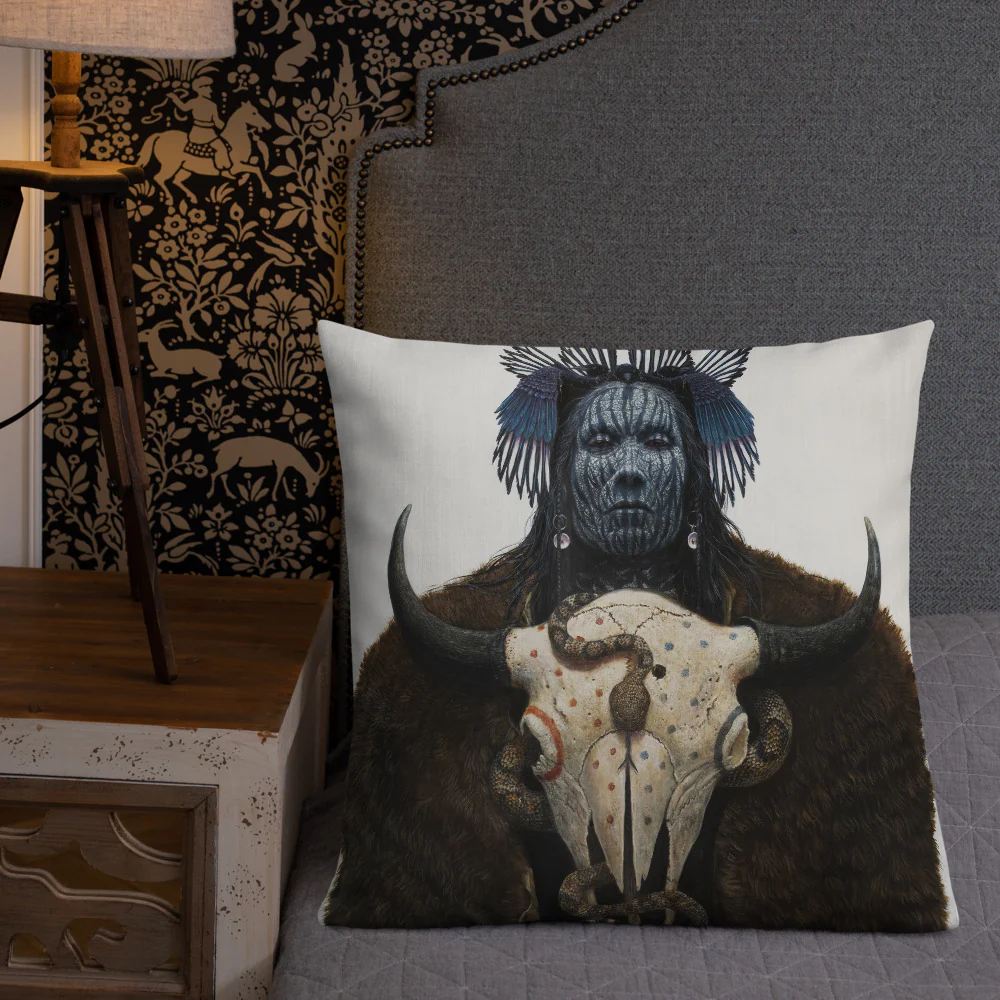 SOUL CATCHER | Premium Pillow - Image 6